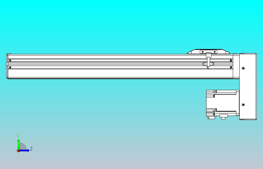 滚珠丝杠直线轴带导轨全封闭TPA-HCR-65S-1610C-L400-MP-Y-P20-N3