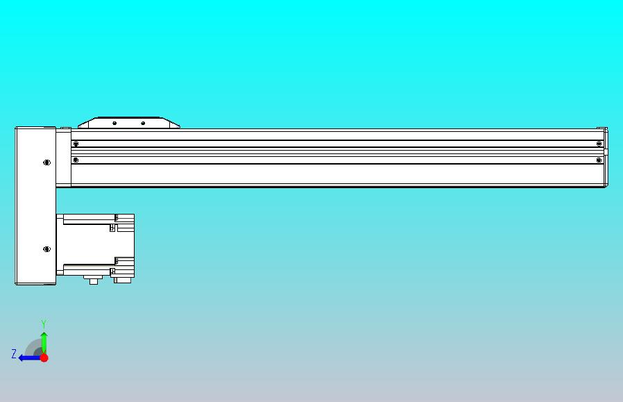 滚珠丝杠直线轴带导轨全封闭TPA-HCR-65S-1610C-L400-MP-Y-P20-N3