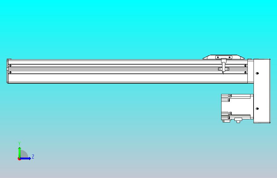 滚珠丝杠直线轴带导轨全封闭TPA-HCR-65S-1610C-L450-MP-Y-P20-N3