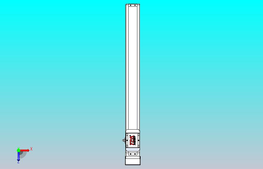 滚珠丝杠直线轴带导轨全封闭TPA-HCR-65S-1610C-L550-MP-Y-P20-N3