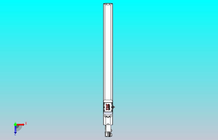 滚珠丝杠直线轴带导轨全封闭TPA-HCR-65S-1610C-L650-M-Y-P10-N3