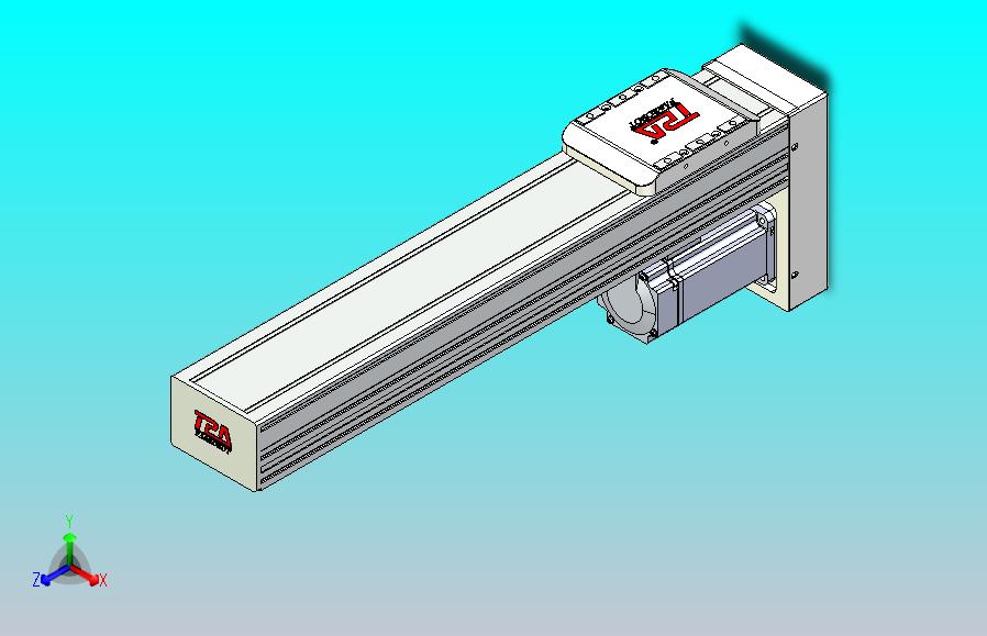 滚珠丝杠直线轴带导轨全封闭TPA-HCR-85D-1610C-L350-MP-Y-P20-N3