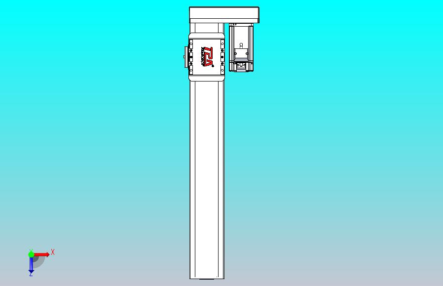 滚珠丝杠直线轴带导轨全封闭TPA-HCR-85D-1610C-L450-ML-Y-P20-N3