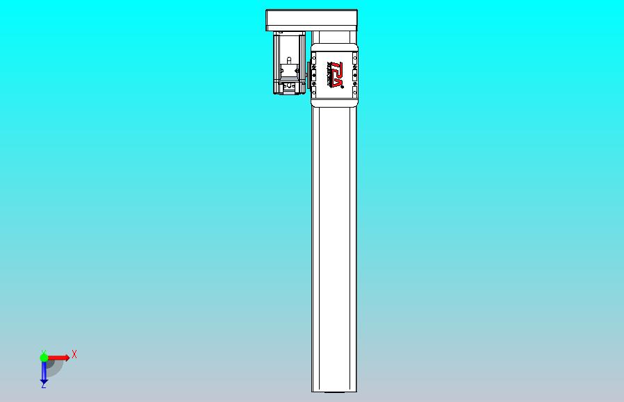 滚珠丝杠直线轴带导轨全封闭TPA-HCR-85D-1610C-L500-MR-C-P20-N3