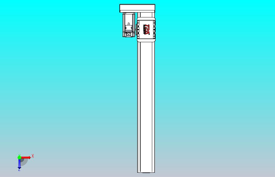 滚珠丝杠直线轴带导轨全封闭TPA-HCR-85D-1610C-L600-MR-C-P20-N3