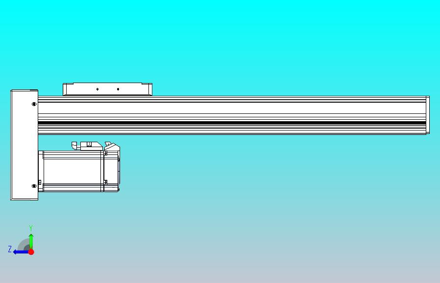 滚珠丝杠直线轴带导轨全封闭TPA-HCR-105D-1610C-L350-MP-C-P40-N3