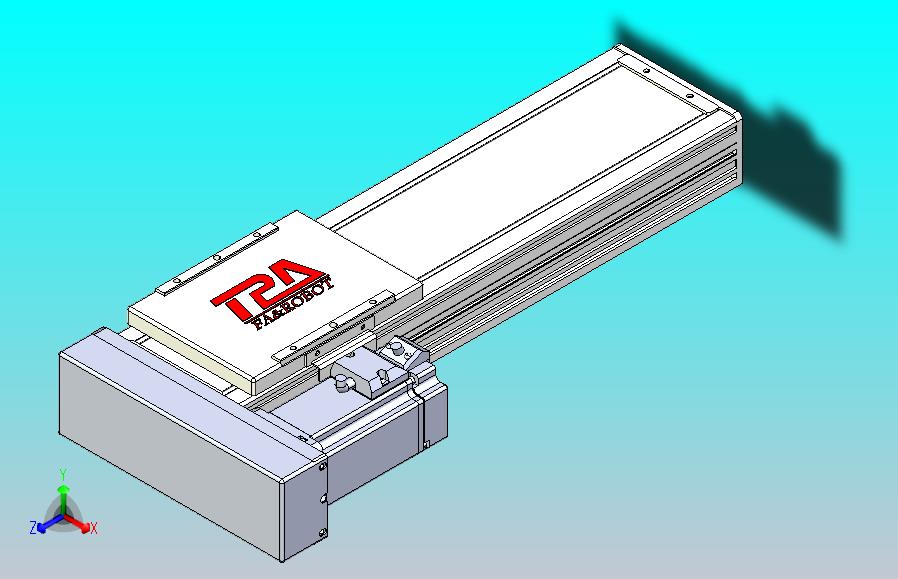 滚珠丝杠直线轴带导轨全封闭TPA-HCR-110D-1610C-L250-MR-C-P40-N3