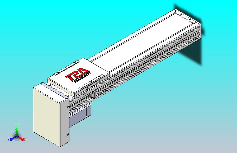 滚珠丝杠直线轴带导轨全封闭TPA-HCR-110D-1610C-L350-MP-Y-P40-N3