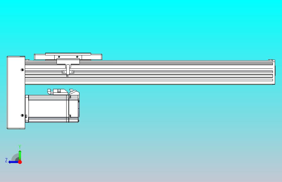 滚珠丝杠直线轴带导轨全封闭TPA-HCR-110D-1610C-L350-MP-Y-P40-N3