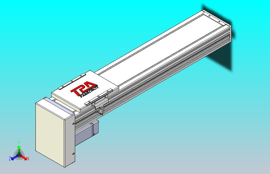 滚珠丝杠直线轴带导轨全封闭TPA-HCR-110D-1610C-L400-MP-Y-P40-N3