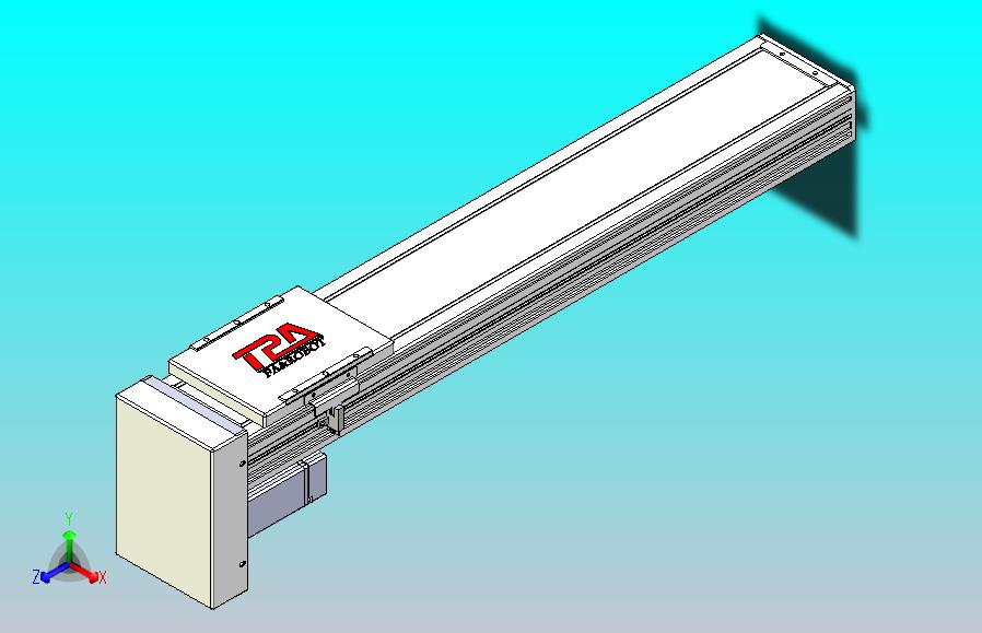 滚珠丝杠直线轴带导轨全封闭TPA-HCR-110D-1610C-L500-MP-C-P40-N3