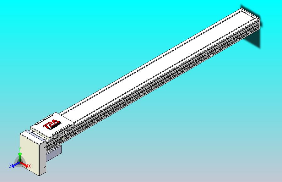滚珠丝杠直线轴带导轨全封闭TPA-HCR-110D-1610C-L1050-MP-C-P40-N3