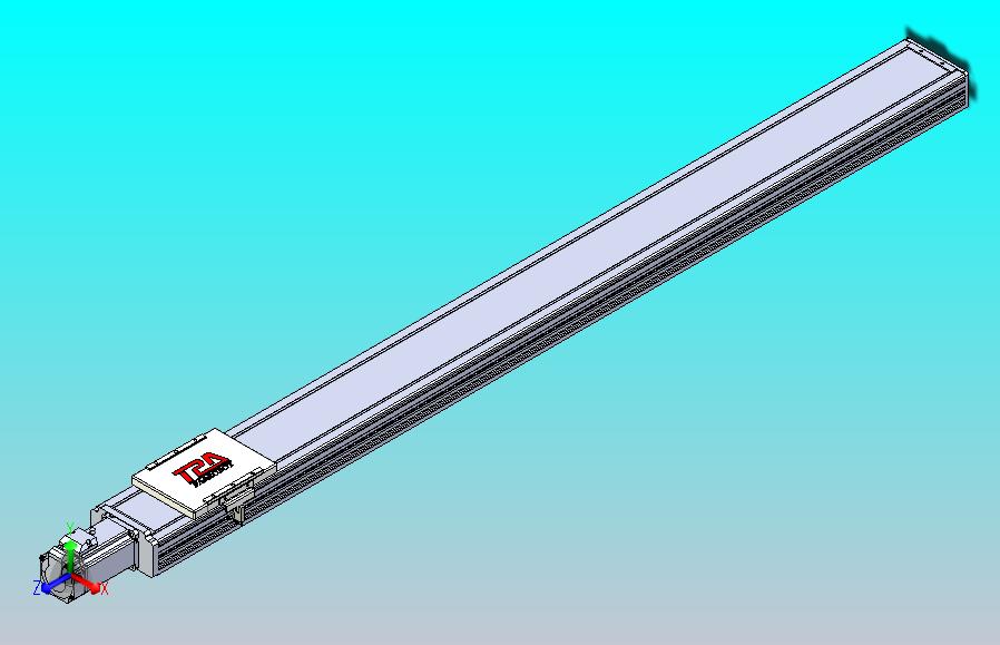 滚珠丝杠直线轴带导轨全封闭TPA-HCR-110D-1610C-L1200-M-C-P40-N3