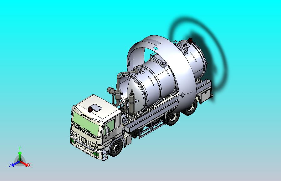 环卫污水真空车