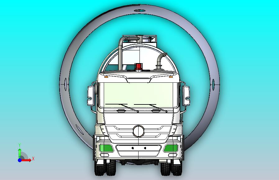 环卫污水真空车