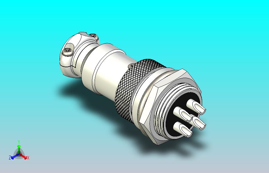 航空电缆连接器 GX16