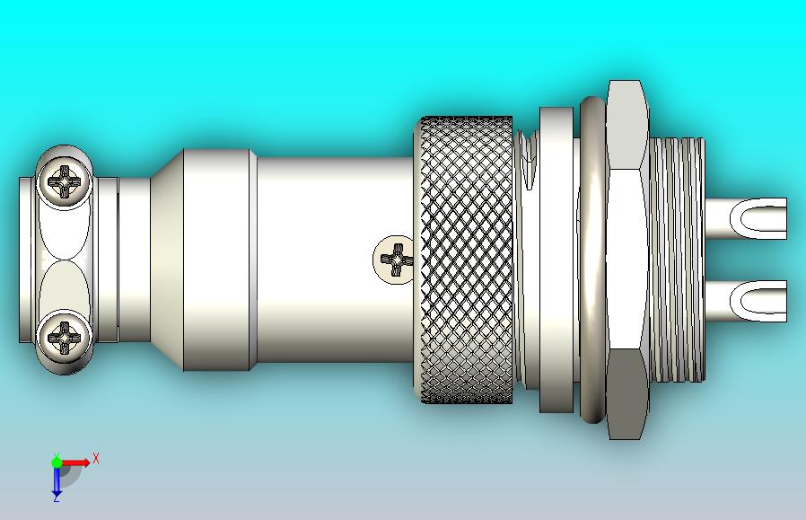 航空电缆连接器 GX16