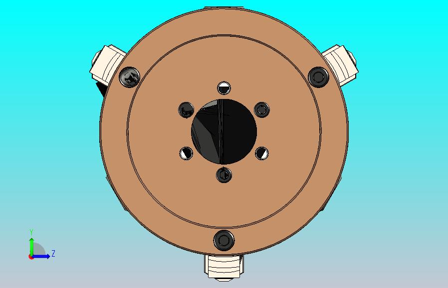 通用螺纹板直径160mm,带三个爪子