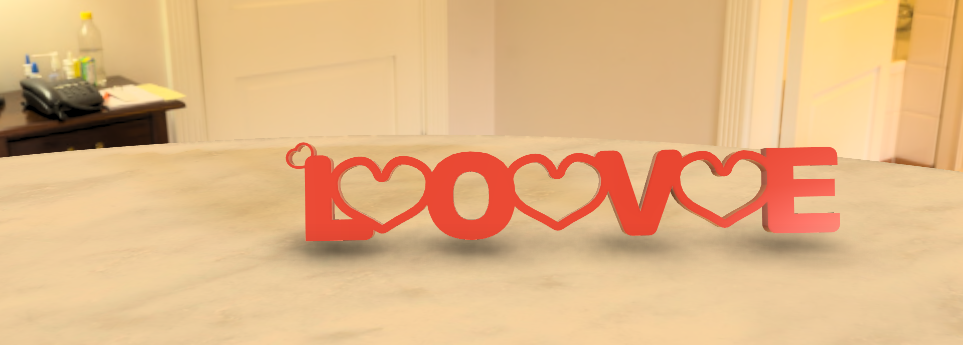 LoveNote钥匙圈
