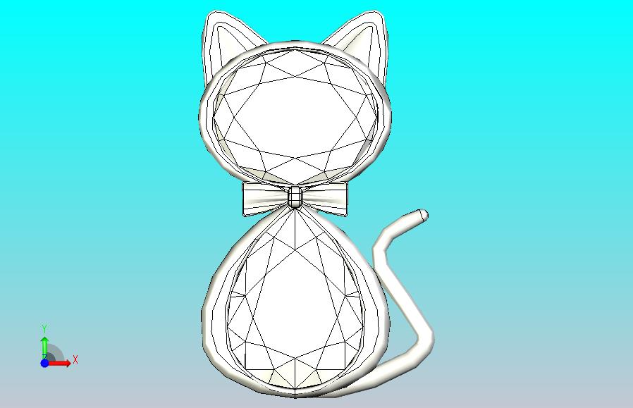 猫吊坠