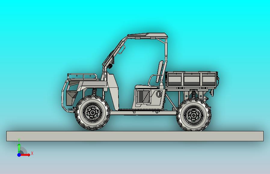 山猫4×4全地形车总装