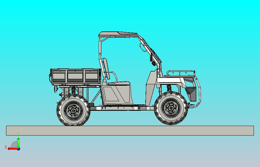 山猫4×4全地形车总装
