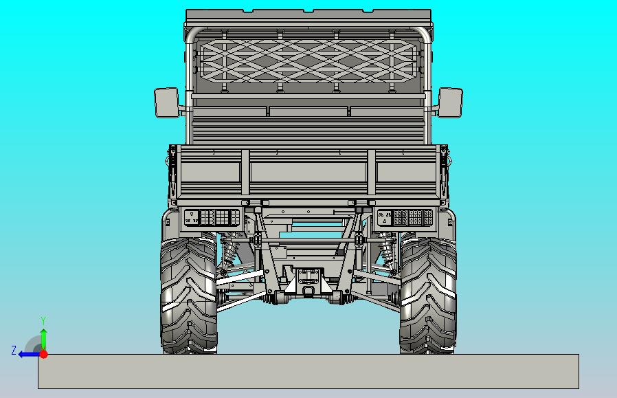 山猫4×4全地形车总装