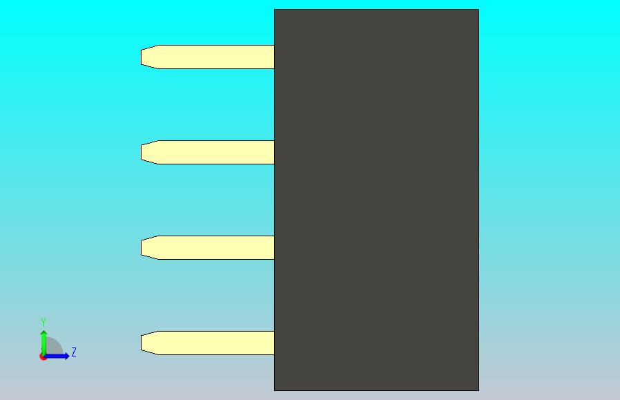 母针头Female_Header_1x4_P2.0_H4.3_straight.step