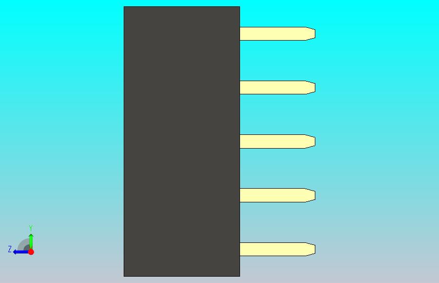 母针头Female_Header_1x5_P2.0_H4.3_straight.step