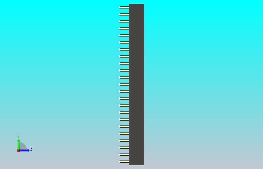 母针头Female_Header_1x23_P2.0_H4.3_straight.step