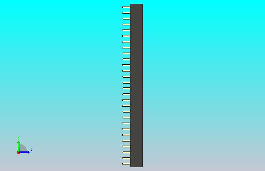 母针头Female_Header_1x28_P2.0_H4.3_straight.step