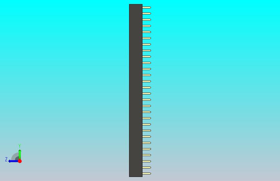 母针头Female_Header_1x28_P2.0_H4.3_straight.step