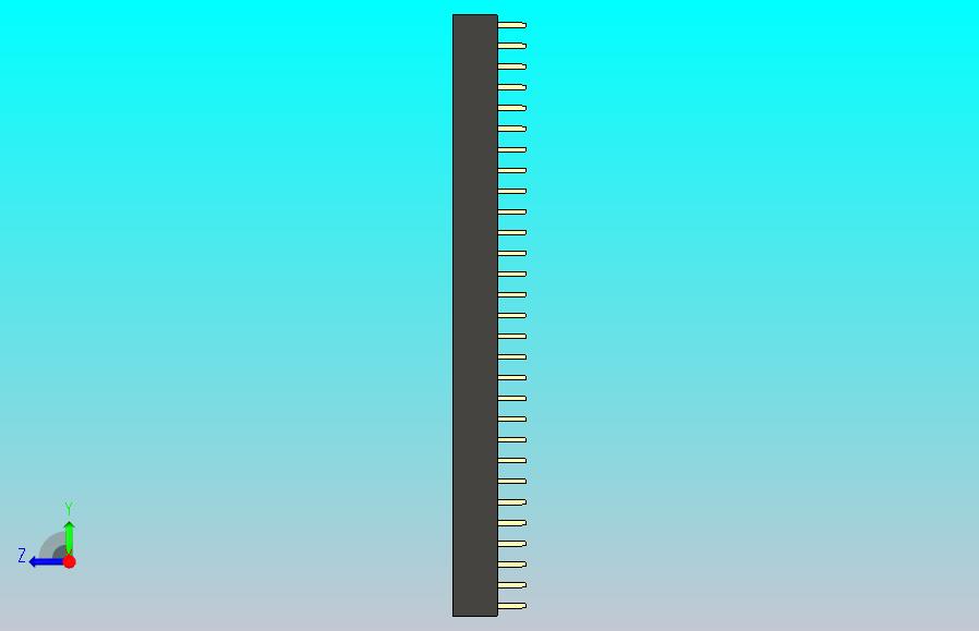 母针头Female_Header_1x29_P2.0_H4.3_straight.step