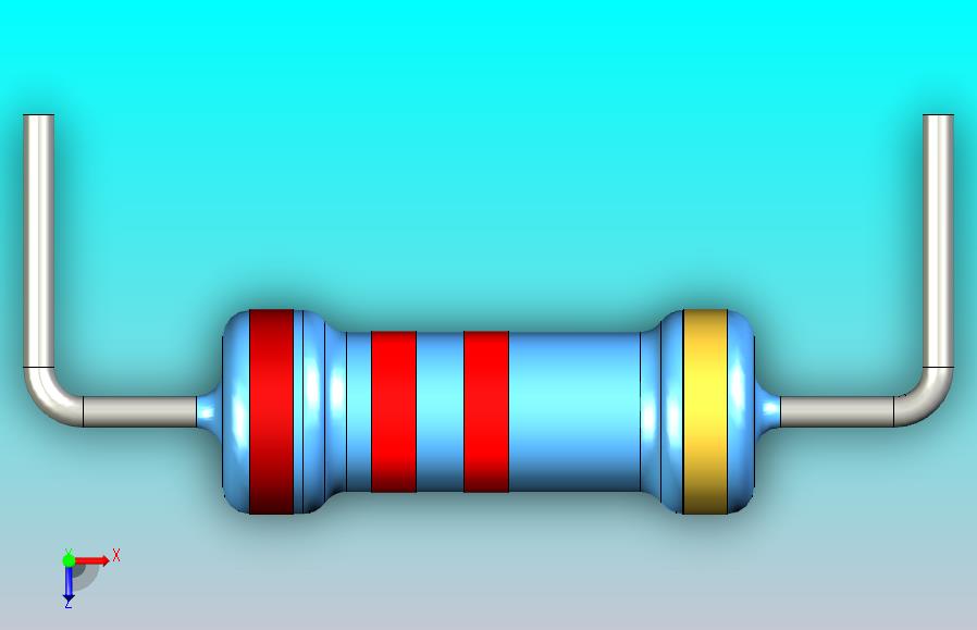 通孔电阻器1K2