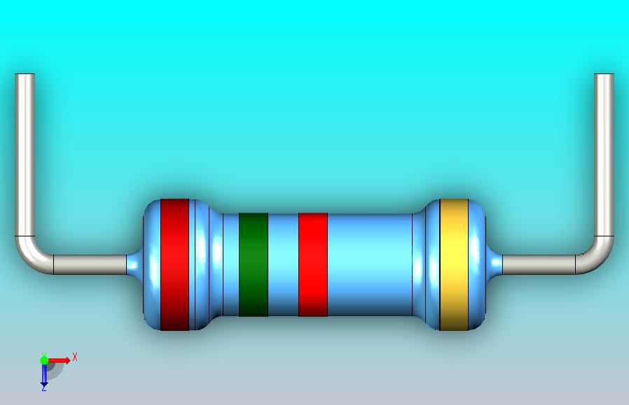 通孔电阻器1K5