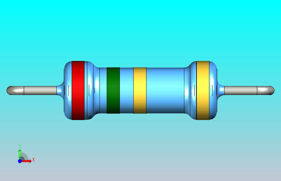通孔电阻器1R5