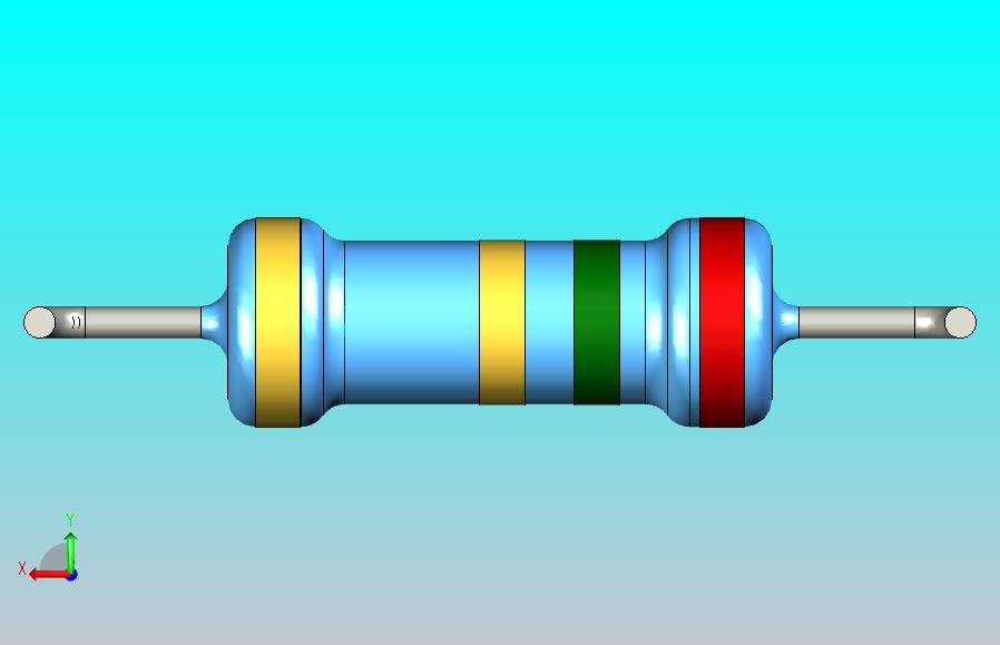 通孔电阻器1R5