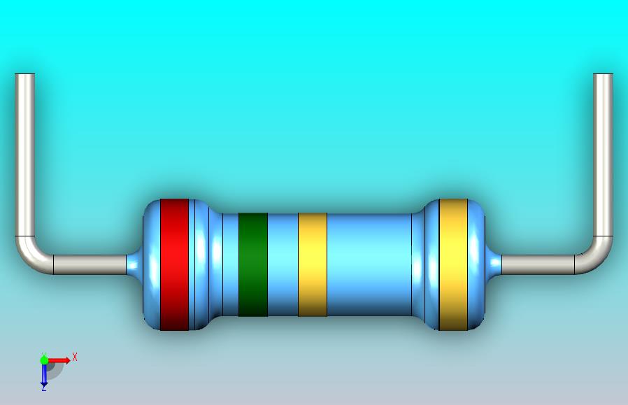 通孔电阻器1R5