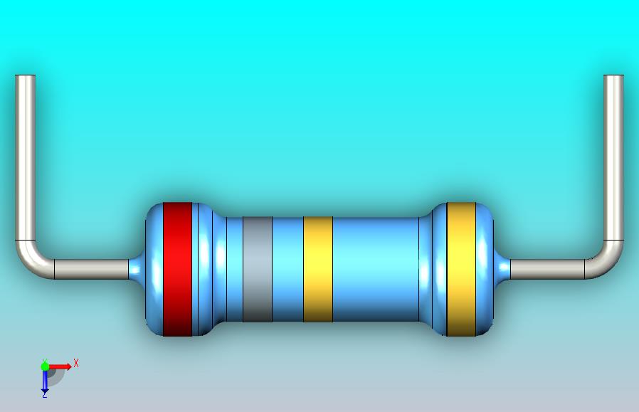 通孔电阻器1R8