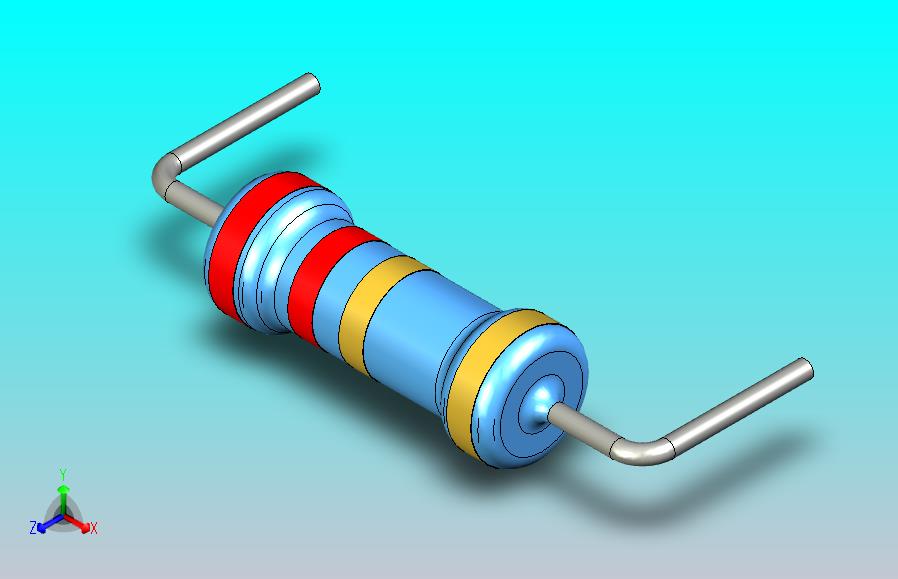 通孔电阻器2R2