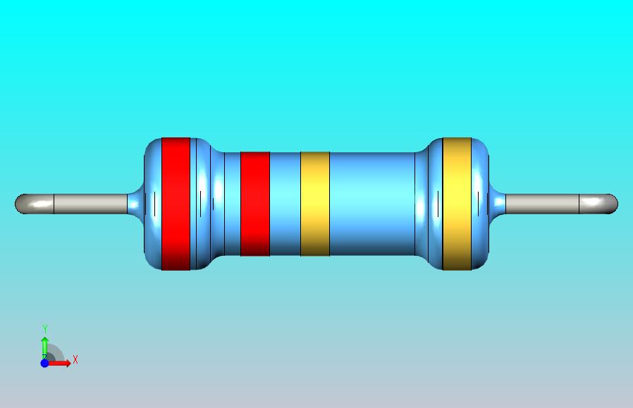 通孔电阻器2R2