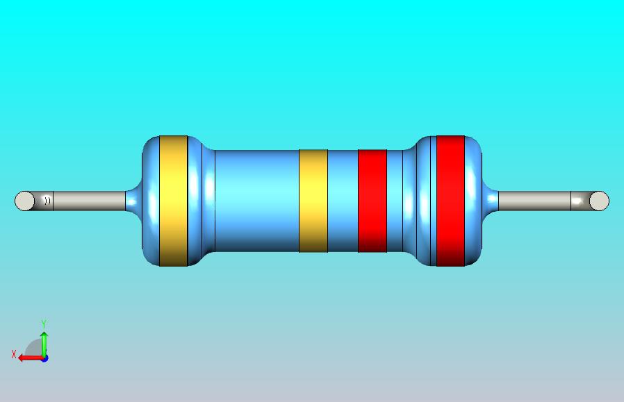 通孔电阻器2R2