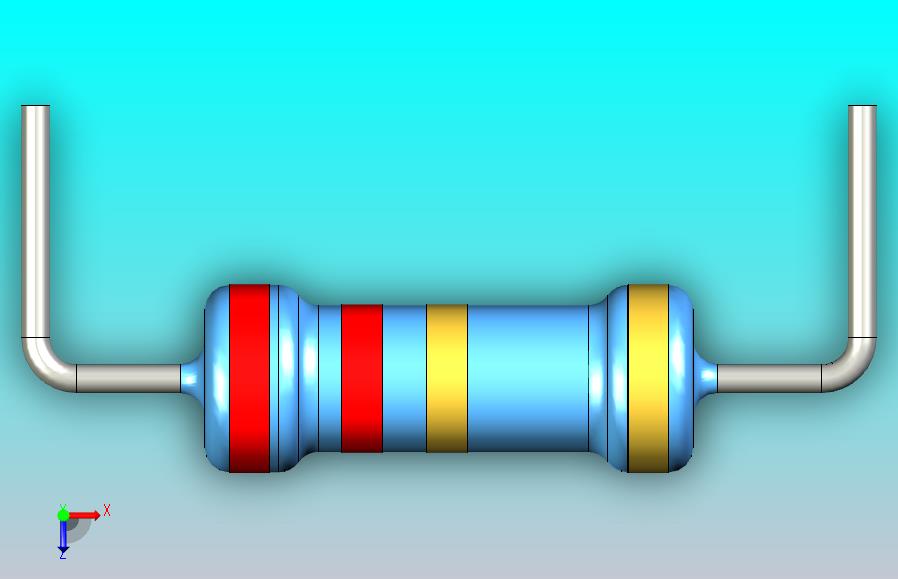 通孔电阻器2R2