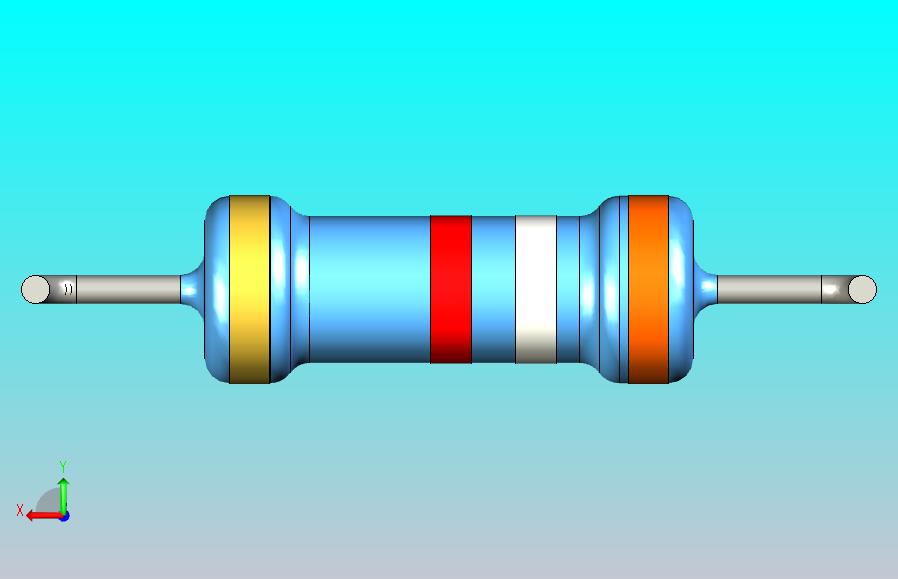 通孔电阻器3K9