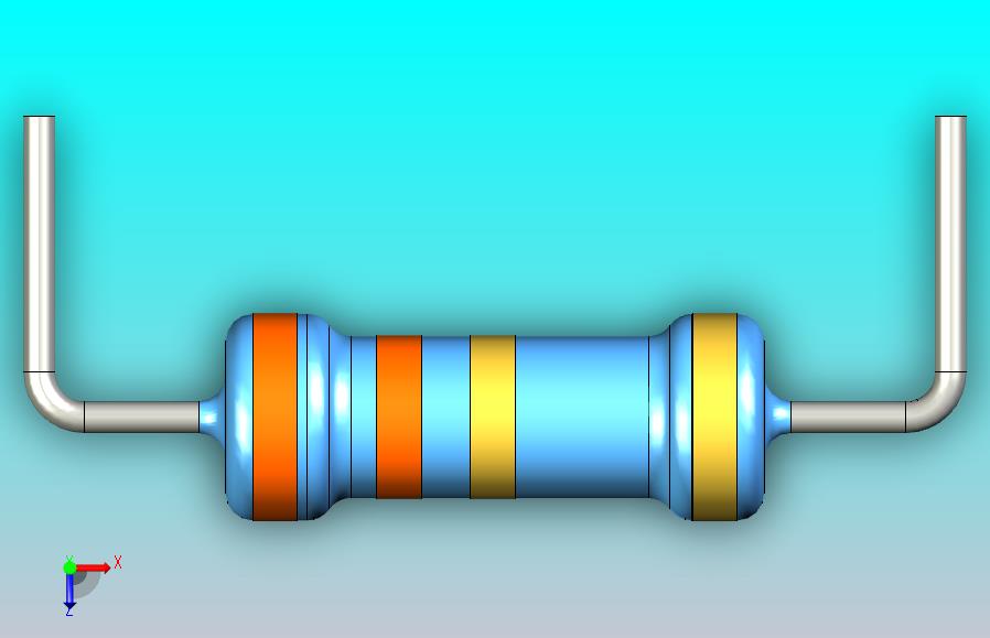 通孔电阻器3R3
