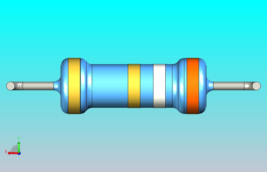 通孔电阻器3R9