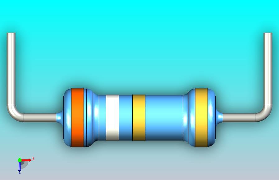 通孔电阻器3R9