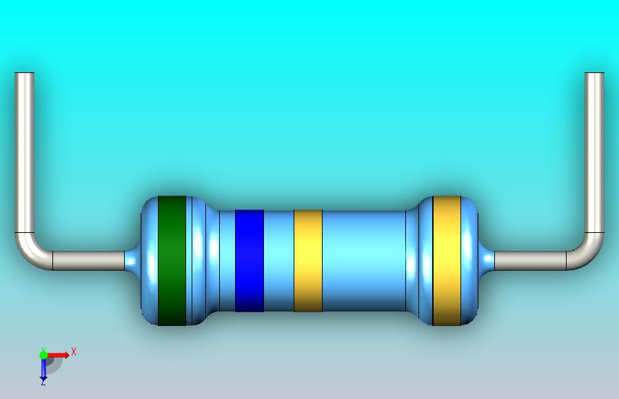 通孔电阻器5R6