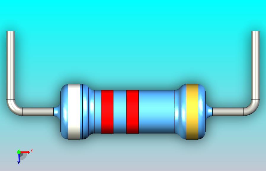 通孔电阻器9K2