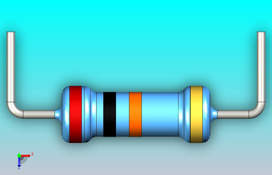 通孔电阻器10K